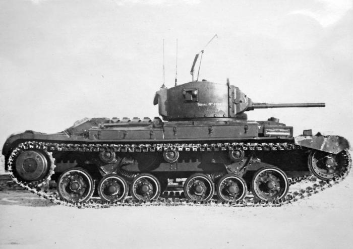 На танке имелась зенитная установка пулемёта Bren, более известная как Lakerman Mount