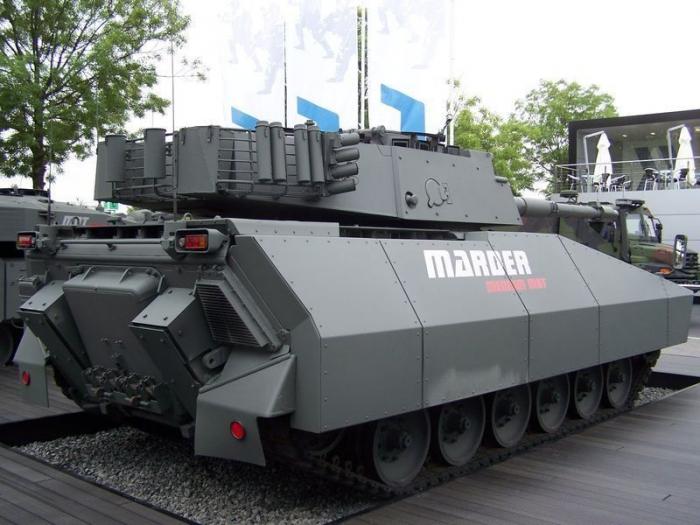 ​Танк Marder, вид сзади rheinmetall-defence.com - «Мардеры» станут танками | Военно-исторический портал Warspot.ru