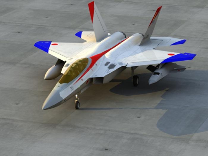 Компания Mitsubishi продемонстрировала первый летный прототип японского истребителя ATD-X Shinshin