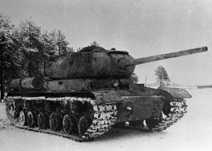 ИС-85 выпуска ноября 1943 года, серийный номер 31113. НИБТ Полигон, январь 1944 года