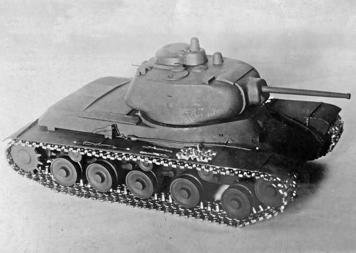Макет КВ-13 второго варианта, декабрь 1942 года