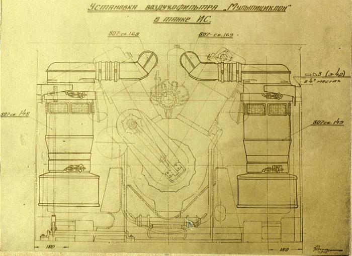 Установка в ИС-1 фильтров «Мультициклон»