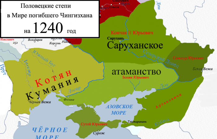 Мир погибшего Чингиз-хана. Часть 5. Дела половецкие