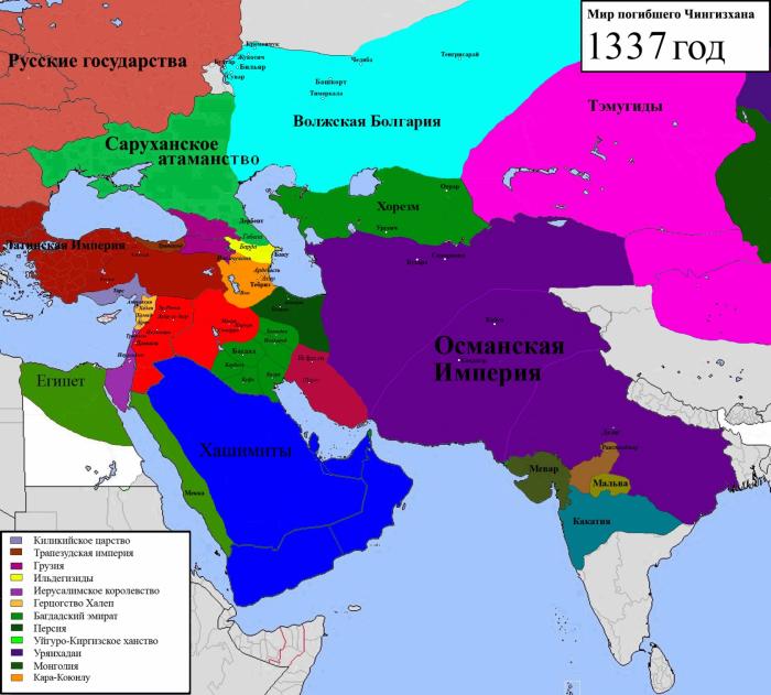 Мир погибшего Чингиз-хана. Часть 68. Восток Дальний и Ближний