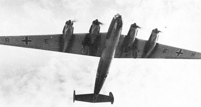 Летающие крепости по-немецки. Messerschmitt Me-264 Amerika