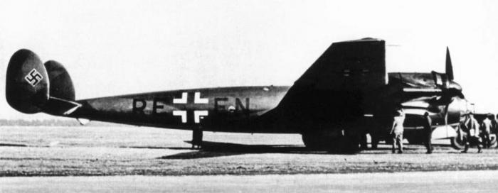 Первый прототип Messerschmitt Me-264 Amerika