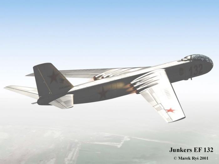 О почках и боржоми или проект дальнего бомбардировщика Юнкерс EF 132. Германия