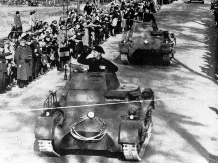 leichte (Funk) Panzerwagen из 3-го танкового полка - Первенец панцерваффе | Военно-исторический портал Warspot.ru