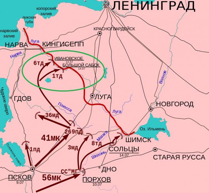 Карта реки луга ленинградской области