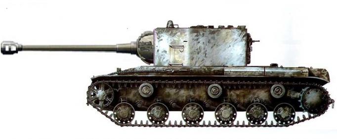 Альтернатива танку КВ-2 - танк ИС-2 1939 года.СССР
