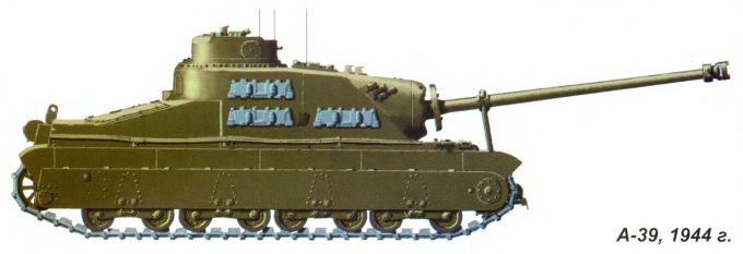Тяжёлый штурмовой танк A-39 Tortoise. Великобритания