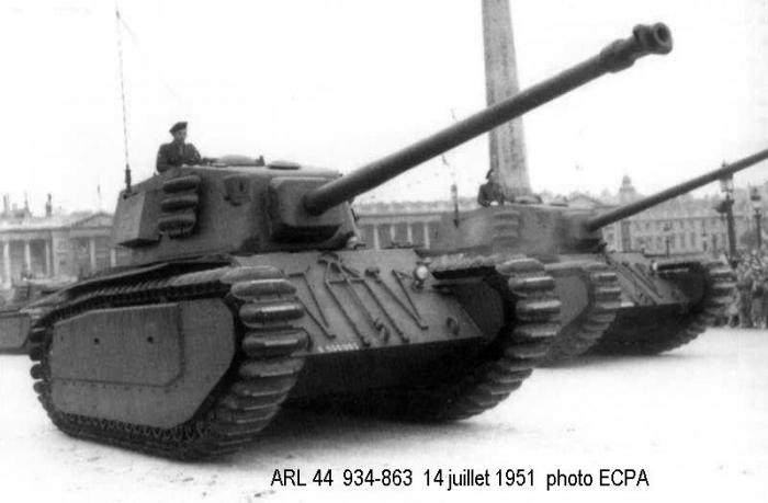 ARL-44 – танк меж двух времен