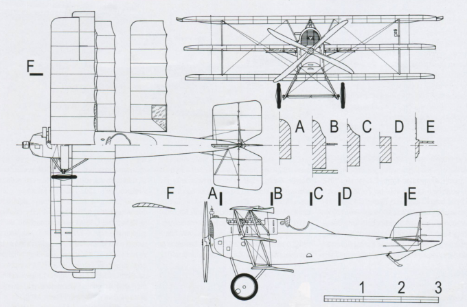 Опытный истребитель Aviatik (Berg) Dr.I (30.24). Австро-Венгрия