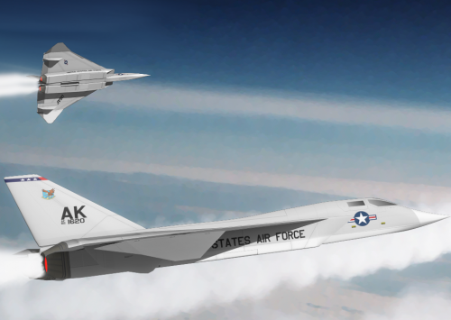 проект истребителя North American XF-108 Rapier