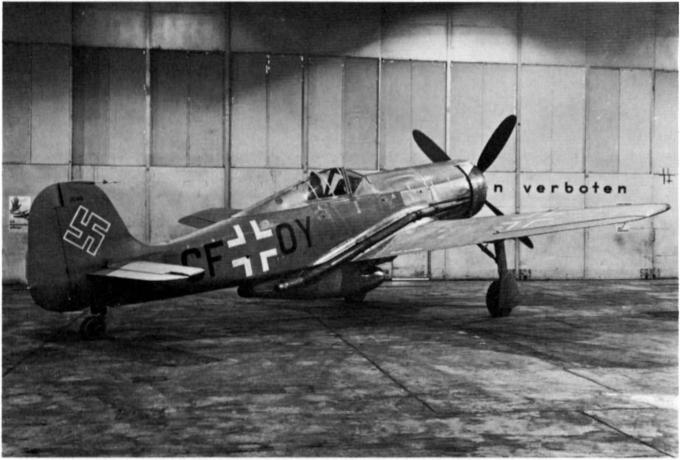Опытный высотный истребитель Focke-Wulf FW 190 Höhenjäger 2. Германия
