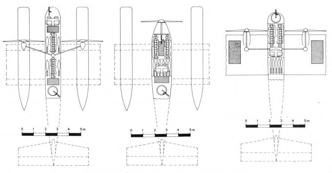 Проект морского самолёта Junkers J.M. 1,400. Германия