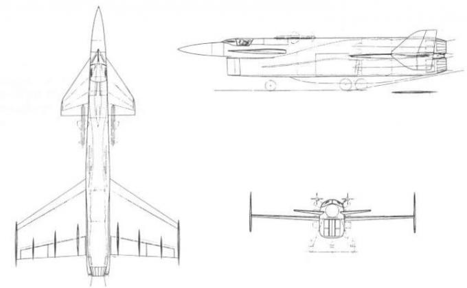 Проекты британских высотных истребителей-перехватчиков 1953-59 годов. Проект истребителя-перехватчика Vickers Type 559