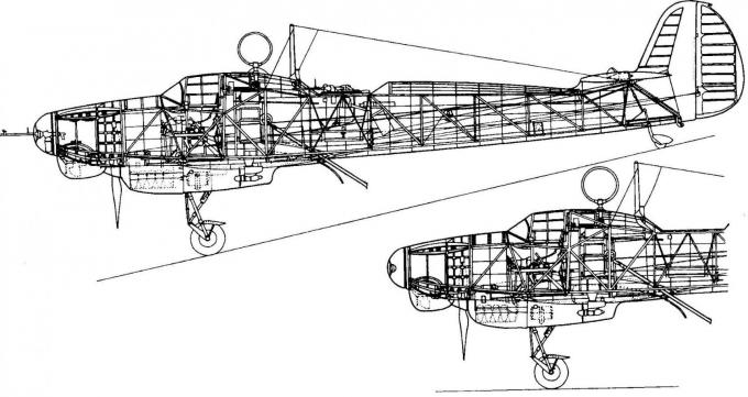 схемы и компоновка FW-58