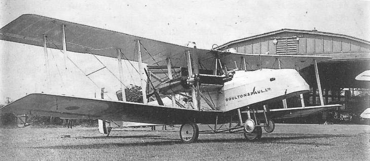 Опытный почтовый и военный самолет Boulton-Paul P.12 Bodmin. Великобритания