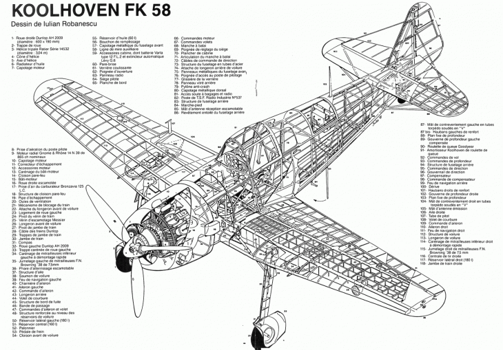 Компоновочная схема FK-58