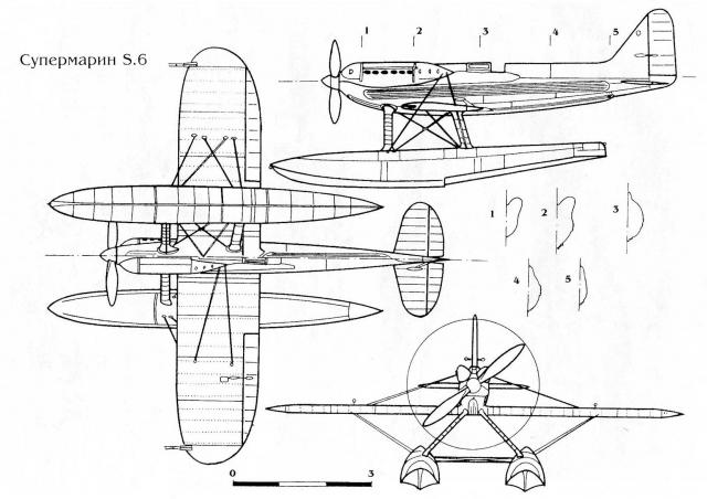 Гоночные самолеты серии «S». Часть 3 Гоночные самолеты Supermarine S.6 и S.6B. Великобритания