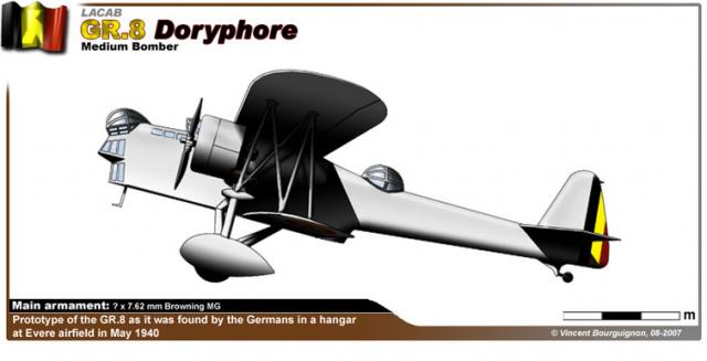 Многоцелевой самолет LACAB Gr.8 Doryphore