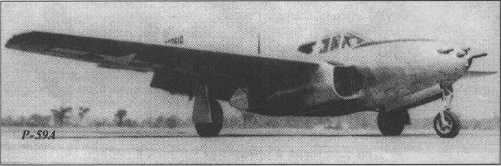Реактивный первенец фирмы «Белл». Bell P-59A Airacomet. США