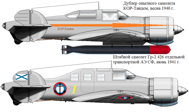 Альтфлот: Морская авиация Российского флота. Бомбовозы для флота 30-х.