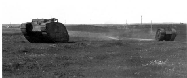 Танки 1-го кирасирского полка, 1919 г.