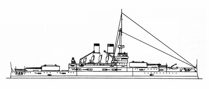 Эскадренный броненосец "Синоп" после модернизации в 1903 году (альтернативный)