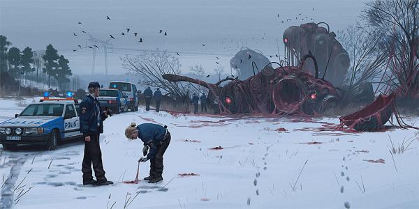 Детали. Картины оригинального SCI-FI художника simonstalenhag