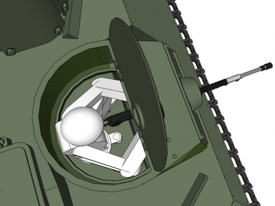 АИ танк Т-28. "Безногий" стрелок