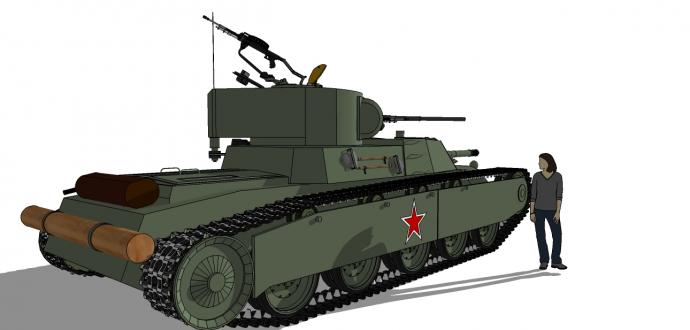 Первый штурмовой танк РККА