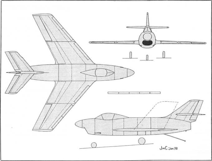 Морские загадки Марселя Дассо. Часть 1. Проект палубного всепогодного истребителя Dassault Mystère IV M