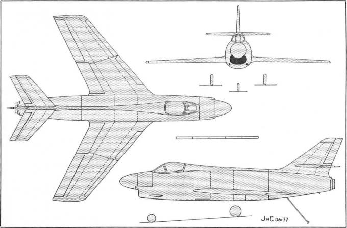 Морские загадки Марселя Дассо. Часть 1. Проект палубного всепогодного истребителя Dassault Mystère IV M