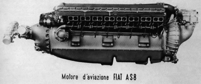 Двигатель FIAT AS.8 и проект рекордного самолета CMASA CS.15. Италия