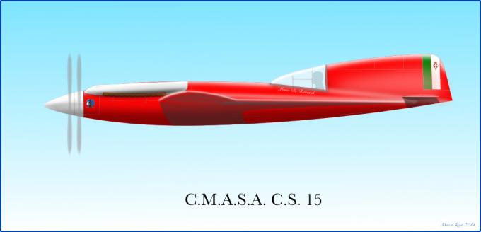 Двигатель FIAT AS.8 и проект рекордного самолета CMASA CS.15. Италия