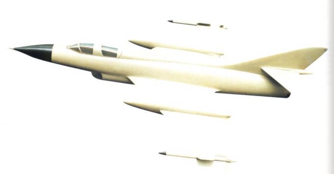 Проекты британских высотных истребителей-перехватчиков 1953-59 годов. Проект истребителя-перехватчика Hawker P.1103