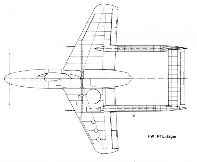 Проект истребителя Focke-Wulf Projekt VII. Германия