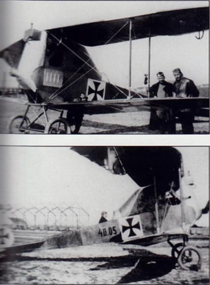 Опытный истребитель Lloyd (FJ) 40.05. Австро-Венгрия