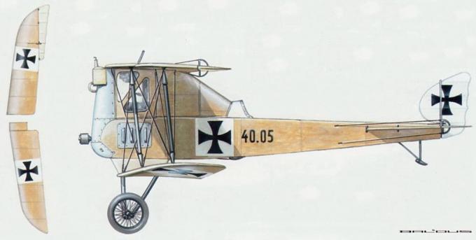 Опытный истребитель Lloyd (FJ) 40.05. Австро-Венгрия