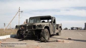 Испытано на Украине. Бронированный автомобиль M1097A2