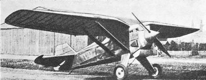 Опытный истребитель-перехватчик P.Z.L. P.1. Польша