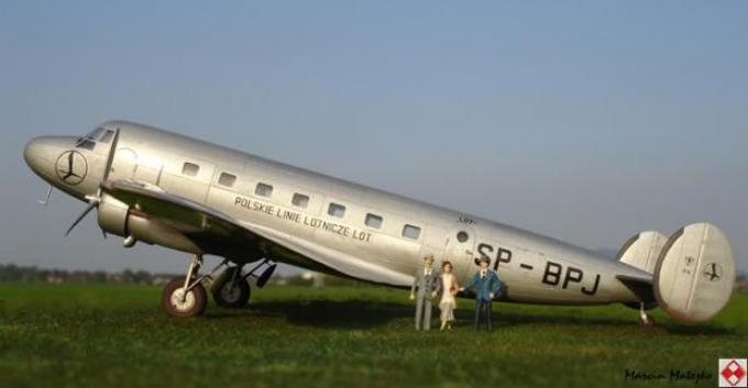 Опытный пассажирский самолет P.Z.L.44 Wicher. Польша