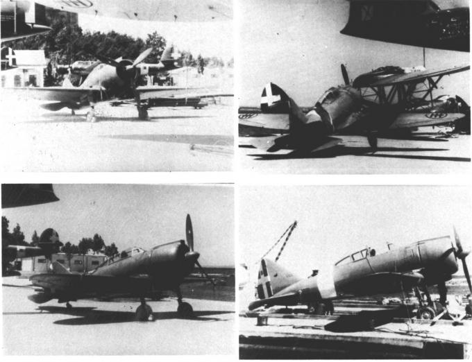 История испытаний катапультного истребителя Reggiane Re.2000C Falco Catapultabile