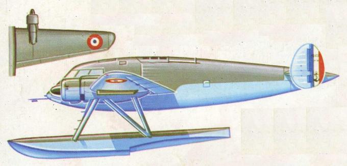 Поплавковый разведчик SNCASE SE-400. Франция