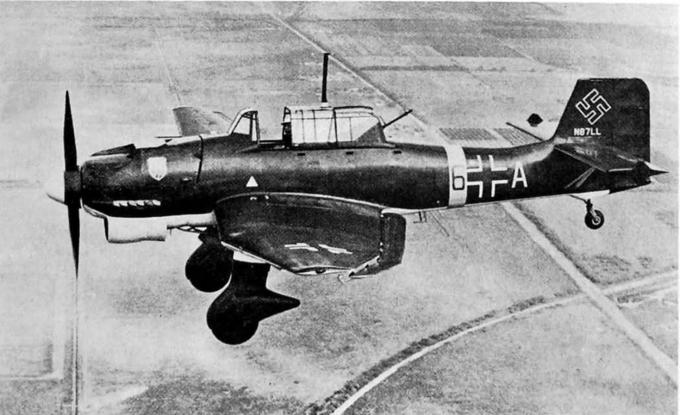 Stuka - сделано в США. Реплика пикирующего бомбардировщика Ju 87 B-2