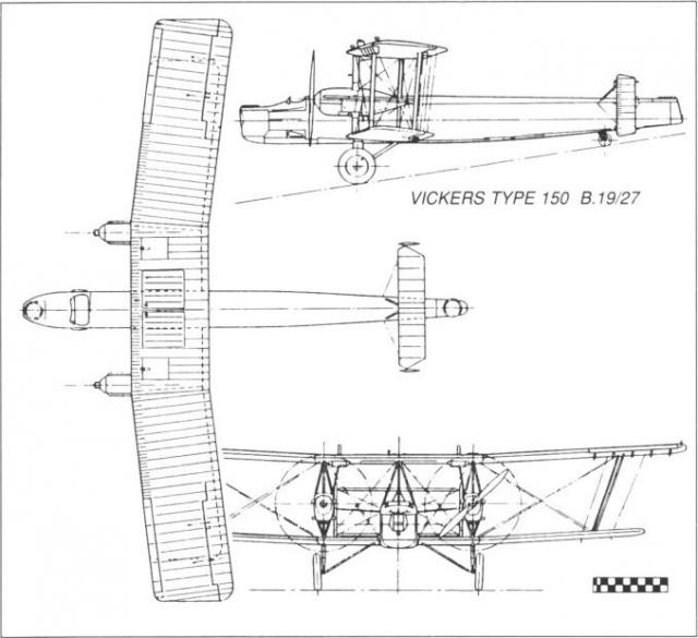 Опытный тяжелый ночной бомбардировщик Vickers B.19/27 Vanox. Великобритания