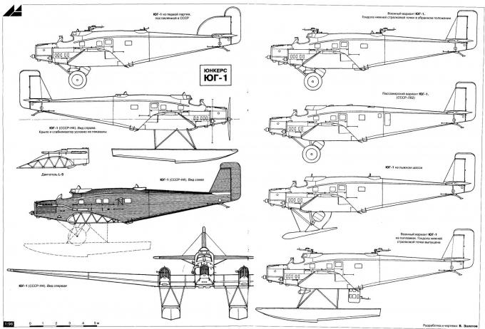 Испытано в СССР. Многоцелевой самолет G.24 (ЮГ-1)