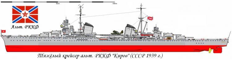 Каким мог стать тяжёлый первенец РККФ. Тяжёлый крейсер Киров